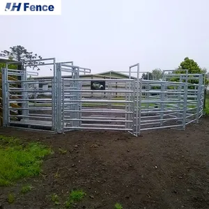 Heavy Duty Horse Fence Panels Cattle Corral Panmetal Fence Panels thumbnail-5