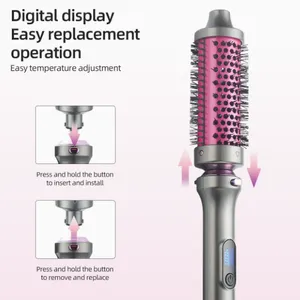 Six in One Styling Curling Iron/detachable Replacement Head Large Wave Wool Roll（Wechat:13510231336） thumbnail-4