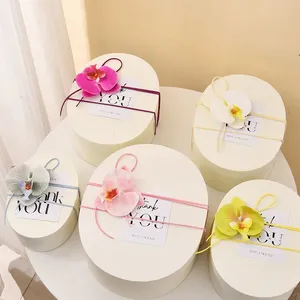 Oval Design Kraft Paper Packaging Gift Box thumbnail-4