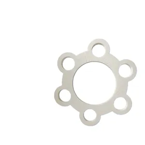 High Alumina Ceramic Fiber Gasket; 1400℃ Refractory Gasket; Cracking Furnace High-temperature Sealing Aluminum Silicate Fiber Insulation Gasket thumbnail-2