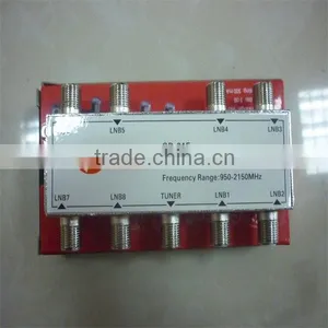 DiSEqC Switch 8 in 1 GD-81B/DiSEqC 1.1Switch/DiSEqC 8X1 thumbnail-1