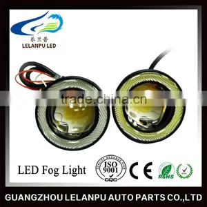 Wholesale 12v Auto Led Bulb Angel Eye High Power COB Car Led Fog Lights Lamp thumbnail-1