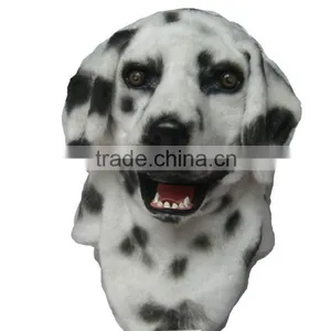 Soft Latex Animal Head Mask Mask Adult Full Head Latex Animal Masks And Latex Animal Head Mask For Party, Real Fur Party Mask thumbnail-4