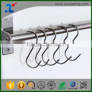 S-hook, Silver Color Metal Hook Kitchen Rails Kitchen Accessory thumbnail-2