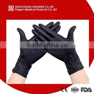 Nitrile Exam Glove/examination Glove Black CE ISO FDA thumbnail-1