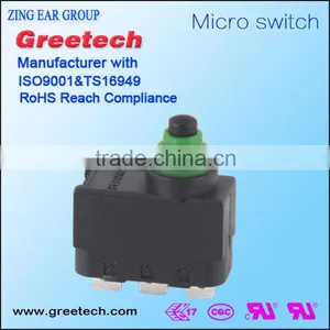 UL Cul ENEC 3A 125V/250V Sensitive Micro Switch IP67 thumbnail-5