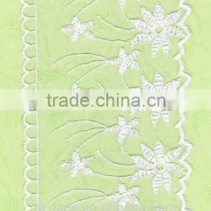 Scalloped Design Swiss Voile Lace thumbnail-1