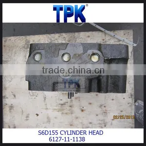 S6D155 SA6D155 CYLINDER HEAD 6127-11-1138 thumbnail-3