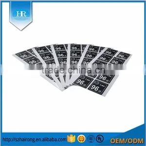 High Quality Customized Printing Strong Self Adhesive Composite Paper Tyre Label Sticker thumbnail-6