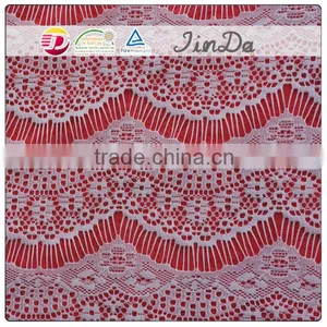Jacquard Durable Allover Lace Fabric Online Wholesale thumbnail-1
