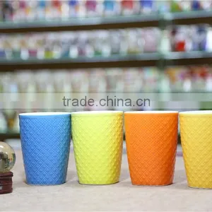 12oz Glazed Ceramic Sublimation Mug Coffee Cup With Square Bottom thumbnail-1