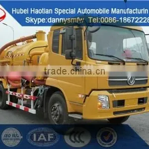Hot Sale 4x2 Sewage Truck Cleaning Truck 4cbm 6cbm 8cbm Vacuum Sewage Suction Truck thumbnail-1