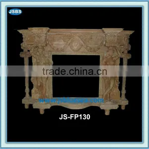 Marble Fireplace Surround JS-FP130 thumbnail-1