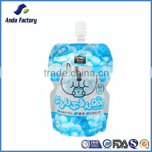 Liquid Stand up Pouch With Spout /plastic Water Bag /fruit Juice Packaging Bag thumbnail-5