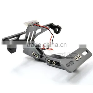 BJ-LPL-039 Manufacturer Aluminum Universal Motocross License Plate Holder Bracket With LED thumbnail-2