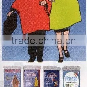 pe Plastic Rain Poncho thumbnail-1