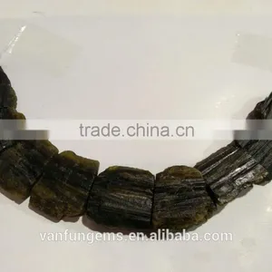 Rough Tourmaline Nugget Peridot Tourmaline thumbnail-1