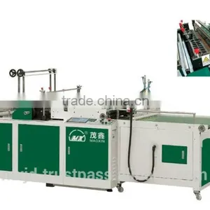 Automatic 2 Lines T-shirt , Cloth, Plastic Bag Making Machine for Sale thumbnail-1