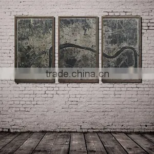 3 Panel Wood Painting Wood Photo Prints Modern Canvas Wall Art Living Room Decoration 4 Pannel MDF Prints Set thumbnail-1