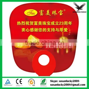 2014 New Model Promotional Plastic Folding Hand Fans (directly From Factory) thumbnail-1