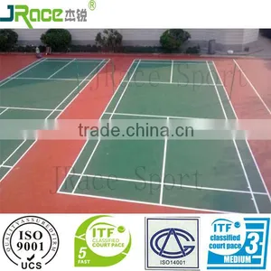 Outdoor SPU Badminton Court Mat Manufacturer thumbnail-3