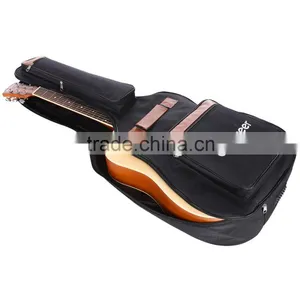 CooCheer 600D Oxford Acoustic Guitar Bag 5-Pocket Padded Gig Bag With Guitar Strap and 12 Pick Samplers AM002527 thumbnail-1