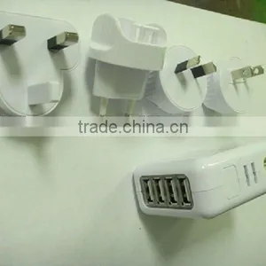 Worldwide Portable Universal Travel Adapter With 4 USB Output thumbnail-1