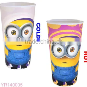 Cold/Hot Reactive Color Changing Plastic Cup/tumbler With Customized Logo thumbnail-3