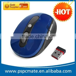 Wireless Computer Mice/2.4Ghz Wireless Power Saving Mice Optical 2.4G Wireless Mouse With Mini USB Receiver thumbnail-1