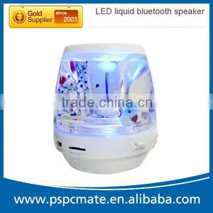 Handfree Stereo Colorful LED MP3 Bluetooth Liquid Speaker thumbnail-3
