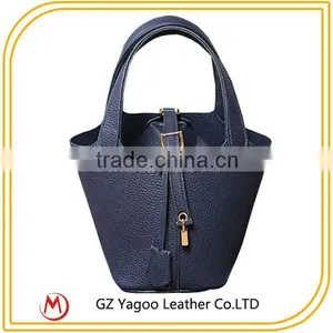 Chinese Bag in Bag Pu Bucket Bag for Shopping thumbnail-1