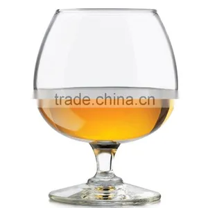 4 Piece Cognac Leadfree Blown Brandy Glass Customized Size Apple Shaped 12 Ounce Barware Clear Manufacture thumbnail-1