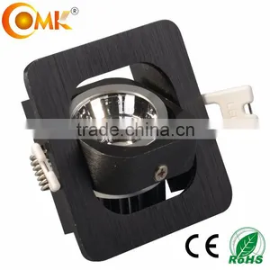 5W Brushed Balck COB LED Grille Light thumbnail-3