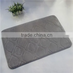 Microfiber Door Mat, Rubber Floor Rug,flocking Kithen Mat thumbnail-1