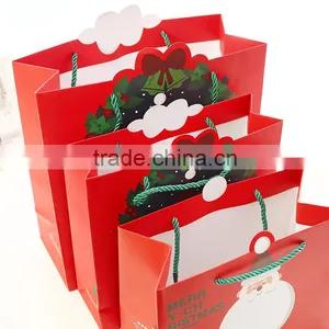 Christmas Paper Handle Bag thumbnail-5