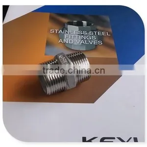 Thread Hex Nipple,casting Pipe Fitting,screwed Pipe Fitting thumbnail-1
