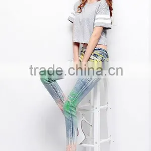 Fashion Denim Skinny Jeans Woman Plus Size Pencil Pants For Women thumbnail-1