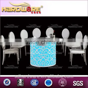 Light up Dining Table Latest Dining Table and Chair Design for Weddings thumbnail-3