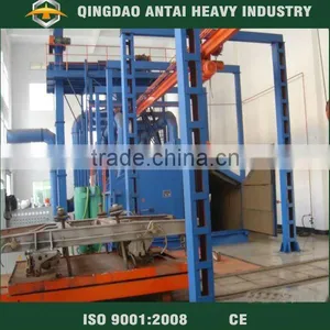 Big Casting or Steel Structure Rotary Table Shot Blasting Machine thumbnail-1
