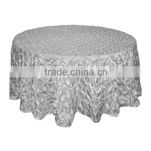 Fancy Taffeta Pinwheel Tablecloths for Wedding thumbnail-1