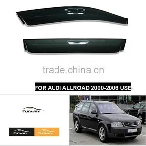 CAR DOOR VISOR RAIN DEFLECTOR WINDOW VISOR DEFLECTOR FOR Audi Allroad (4B,C5) 00-06 USE thumbnail-1