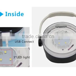 Soft Material Silicone Emergency Waterproof Wall Solar Lamps Camping Tent Lights thumbnail-5