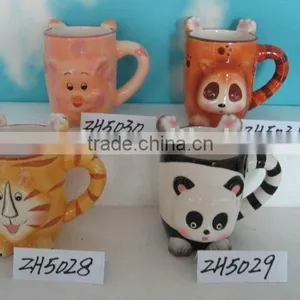 Ceramic Handpainting Animal Design Craft Mugs 2013 thumbnail-1