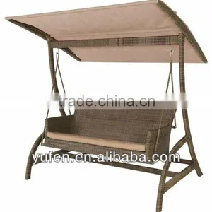 Outdoor Furniture Cheap Patio Swing With Canopy thumbnail-1