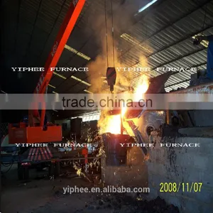 Exwork Price!! 2500kg Electric Industrial Scrap Metal Melting Furnace thumbnail-2