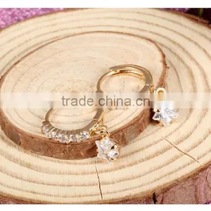 Women Fashion Trend Gift Cubic Zircon 2016 Hot Hanging Earring thumbnail-5