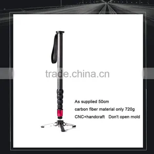 Wieldy Loner Camera Aluminium Monopod With Folding Three Feet Support Stand thumbnail-5