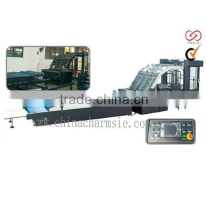 GIGA LXFMZ Fully Automatic Paper Flute Cardboard Laminating Machine Price Good Quality Choice thumbnail-1