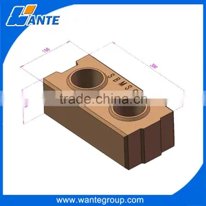 WANTE BRAND Small Business Machines Manufacturers WT1-10 Diesel Type Clay Brick Making Machine for Russia thumbnail-1
