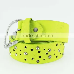 Women'sfashion Women Jeans Rhinestone Belt With Shiny Silver Rhinestone Buckles in Yiwu thumbnail-5